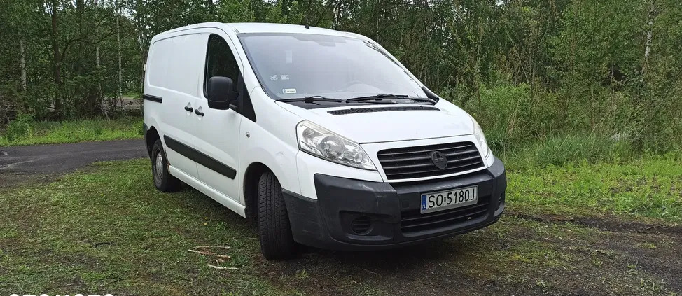 samochody osobowe Fiat Scudo cena 7300 przebieg: 338000, rok produkcji 2007 z Sosnowiec